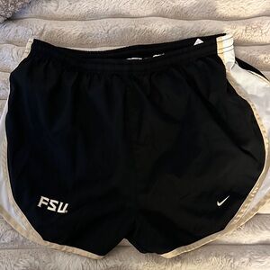 Nike FSU workout gym running shorts Nike Florida State shorts nice size large